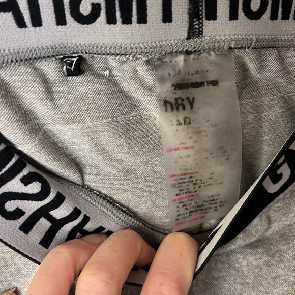 Gymshark Gray Low Rise Flex Dry Seamless Workout Leggings, Women’s Size small - Picture 6 of 7